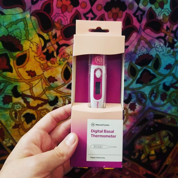 Natural cycles digital basal thermometer help you track your ovulation with an app. Now covered by FSA/HSA insurance. 