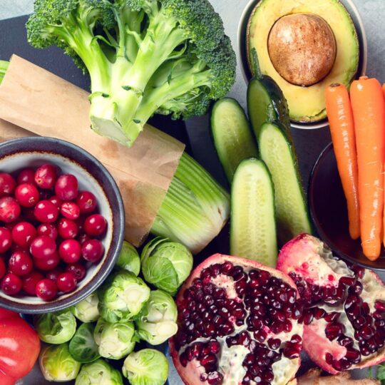 various nutrient dense foods
